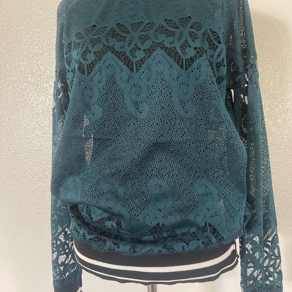 FABLETICS mesh long sleeve top